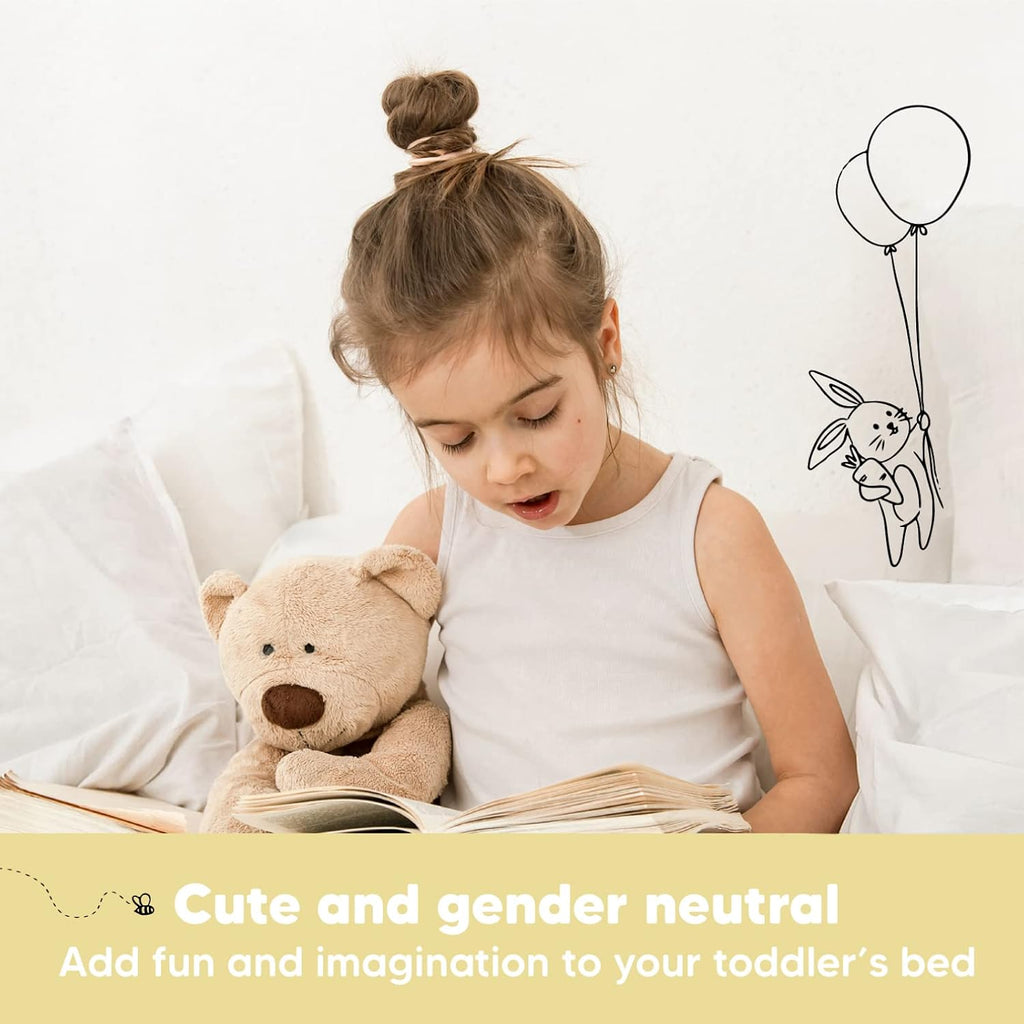 Toddler Pillow with Pillowcase - 13x18 My Little Dreamy Kids Travel Bed Pillows for Sleeping, Organic Cotton Small Pillowcase, Soft &…