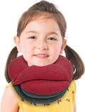 BUYUE Kids Travel Pillows for Airplane, Memory Foam 360° Head Support Sleeping Essentials for Long Flight, Skin-Friendly Soft Neck Pillow…