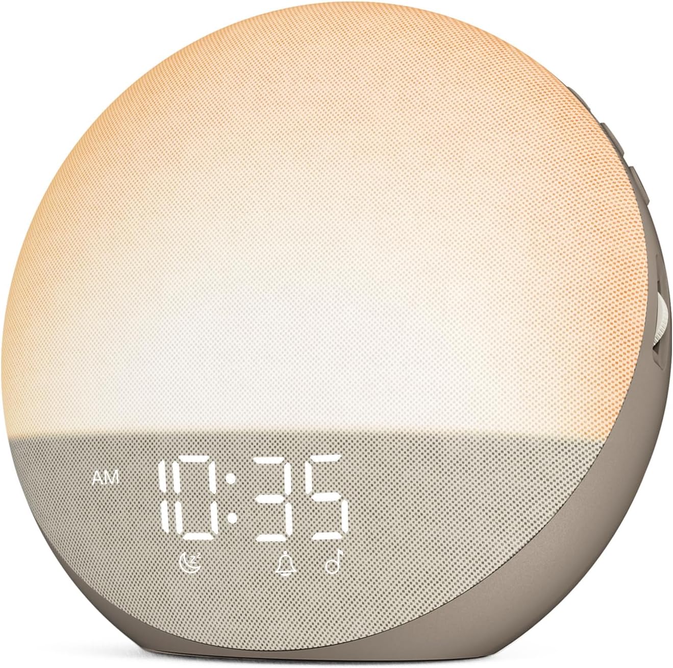 Odokee Sunrise Alarm Clock White Noise Machine: Natural Wake Up Light - Dimmable Clock with Bluetooth Speaker for Bedroom - 25 Sleep…