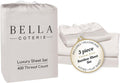 Bella Coterie Luxury Bamboo Viscose Twin XL Size Sheet Set | 100% Organically Grown | Ultra Soft | Cooling for Hot Sleepers | 18" Deep…