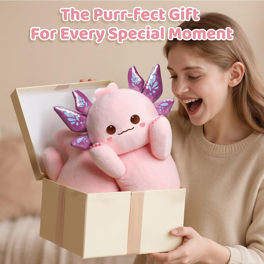 Mewaii Artist-Designed Ultra Soft Long Plush Body Pillow, Extra Stuffing for Comfort, Premium Quality Stuffed Animal Gift for Girlfriend…