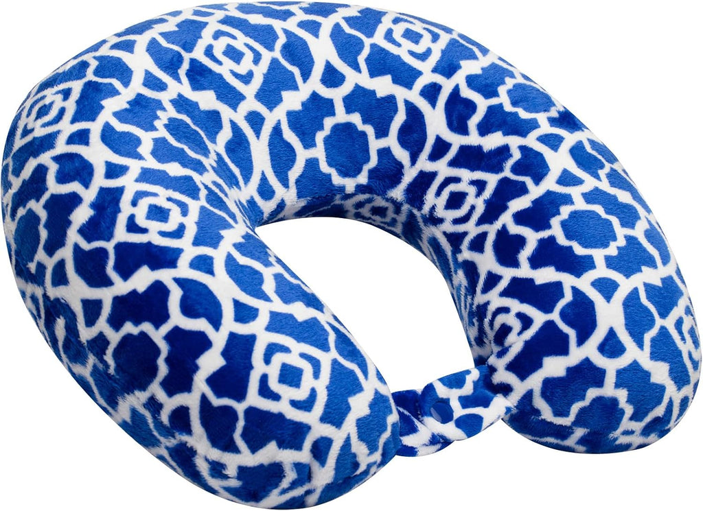 Wolf Essentials Adult Cozy Soft Microfiber Neck Pillow for Travel – Compact, Machine Washable - Perfect for Airplane, Car, or Home Use…