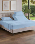 Flex Top Split Head King 4 Piece Sheet Set - Ultra-Soft, Breathable & Cooling Bed Sheets Set - Hotel Luxury Bedding for Women & Men with…