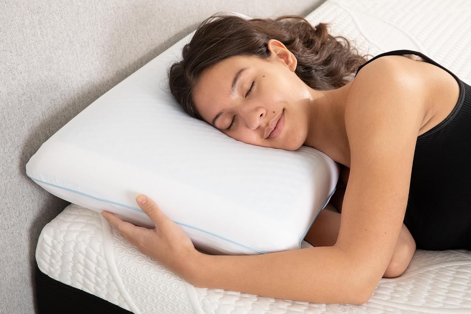 Coolgel Cool Gel Cooling Pillow for Sleeping, Standard Size Cooling Memory Foam Pillow for Hot Sleepers, Reversible Ergonomic Design, Press…
