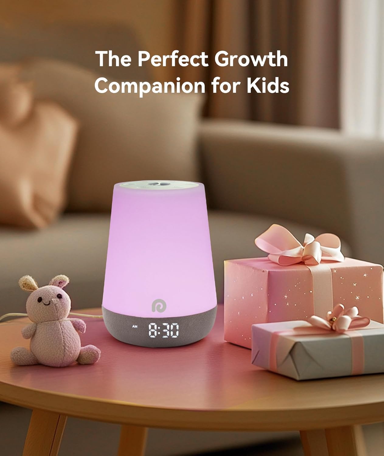 Dreamegg Sound Machine Baby - White Noise Sound Machine Baby With Night Light, Ok to Wake Alarm Clock, 34 Soothing Sounds, Sleep Trainer…