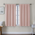 Gwine Valentine's Day Blackout Curtains for Bedroom 45 Inch Length, Thermal Insulated Room Darkening Short Curtains, Rod Pocket Drapes…