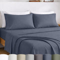 CaliforniaDesignDen California Design Den Queen Deep Pocket Sheet Set - Certified 100% Egyptian Cotton Sheets, Lightweight & Crisp Percale,…