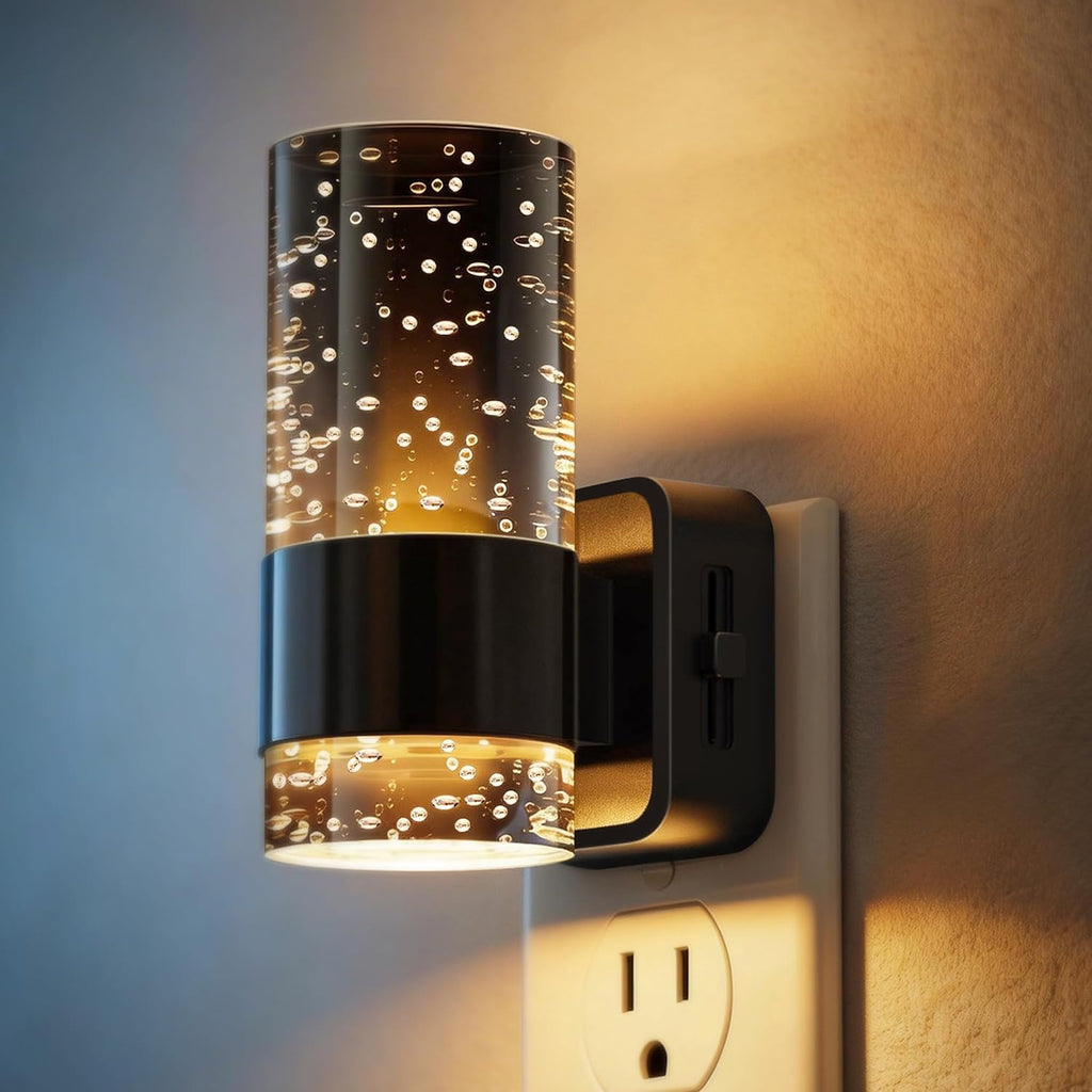 JandCase Night Lights Plug into Wall, Automatic LED Night Light with 0-100LM Dimmable, 3000K Plug in Night Lights with Auto Light Sensor…