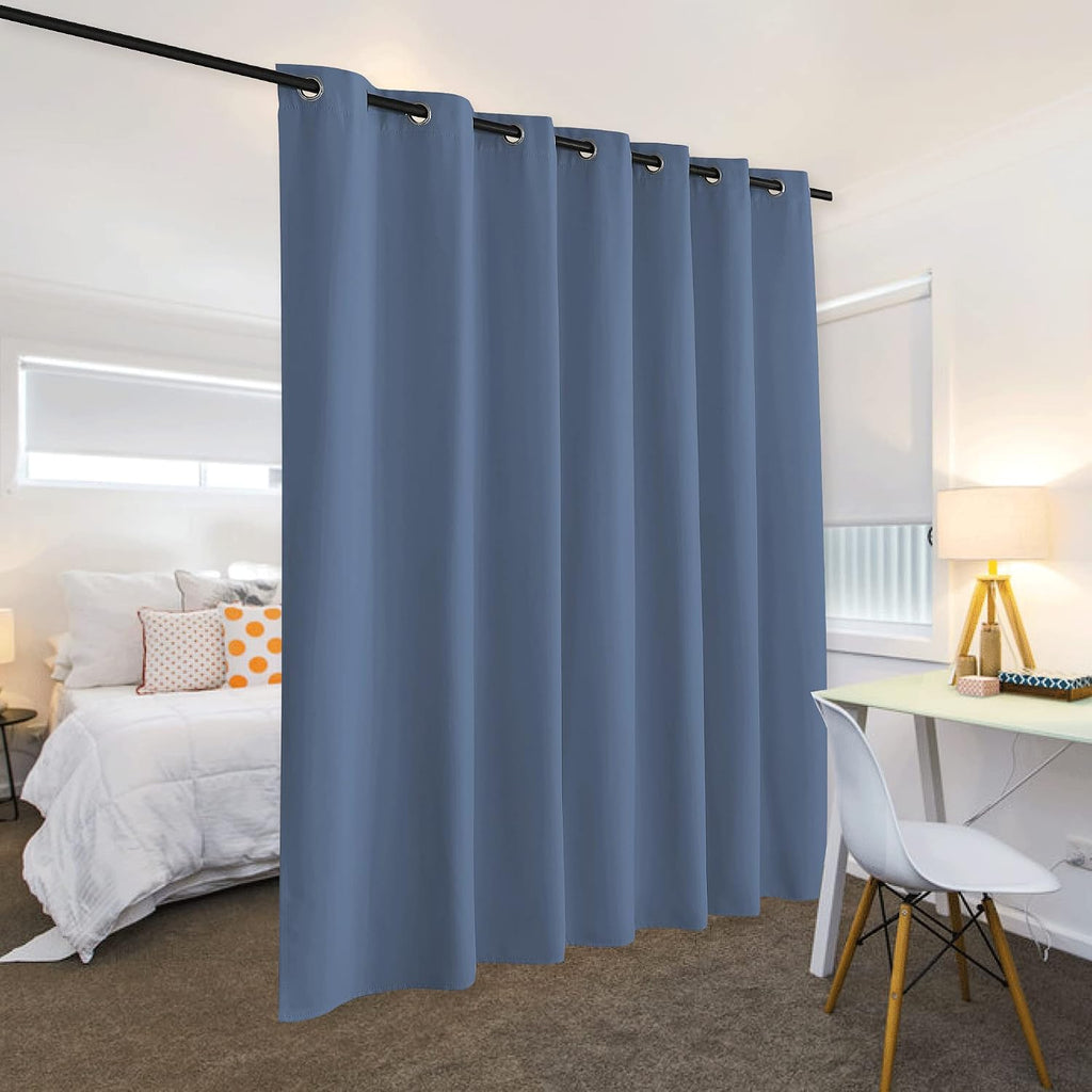 Rybhome RYB HOME Blackout Curtains Soundproof Energy Saving Insulating Privacy Room Divider Curtains for Patio Sliding Glass Door Living Ro…