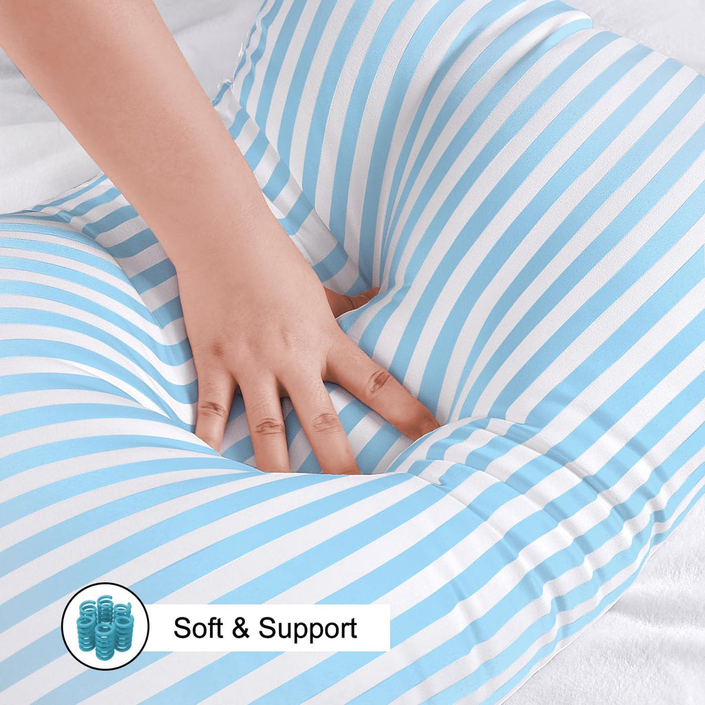 EIUE Bed Pillows for Sleeping 2 Pack Queen Size, Super Soft Down Alternative Microfiber Filled Pillows, Pillows for Side and Back…