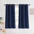 NICETOWN Navy Blackout Curtains & Drapes, 1 Pair, W34 x L60, Window Treatment Energy Saving Thermal Insulated Room Darkening Solid…