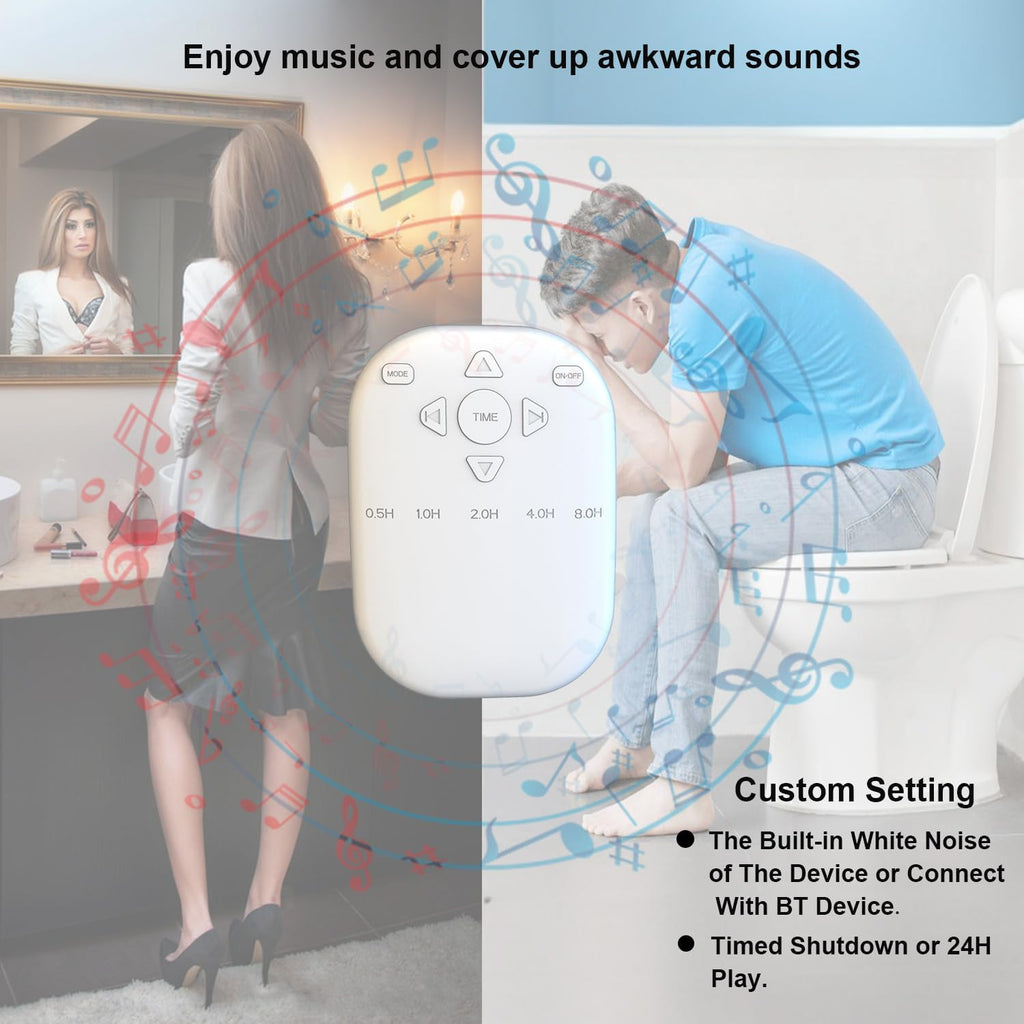 White Noise Machine, Wireless Connect with 36 Relaxing Sounds Including Nature and White Noise, Small Speaker for Home, Office, Hotel…