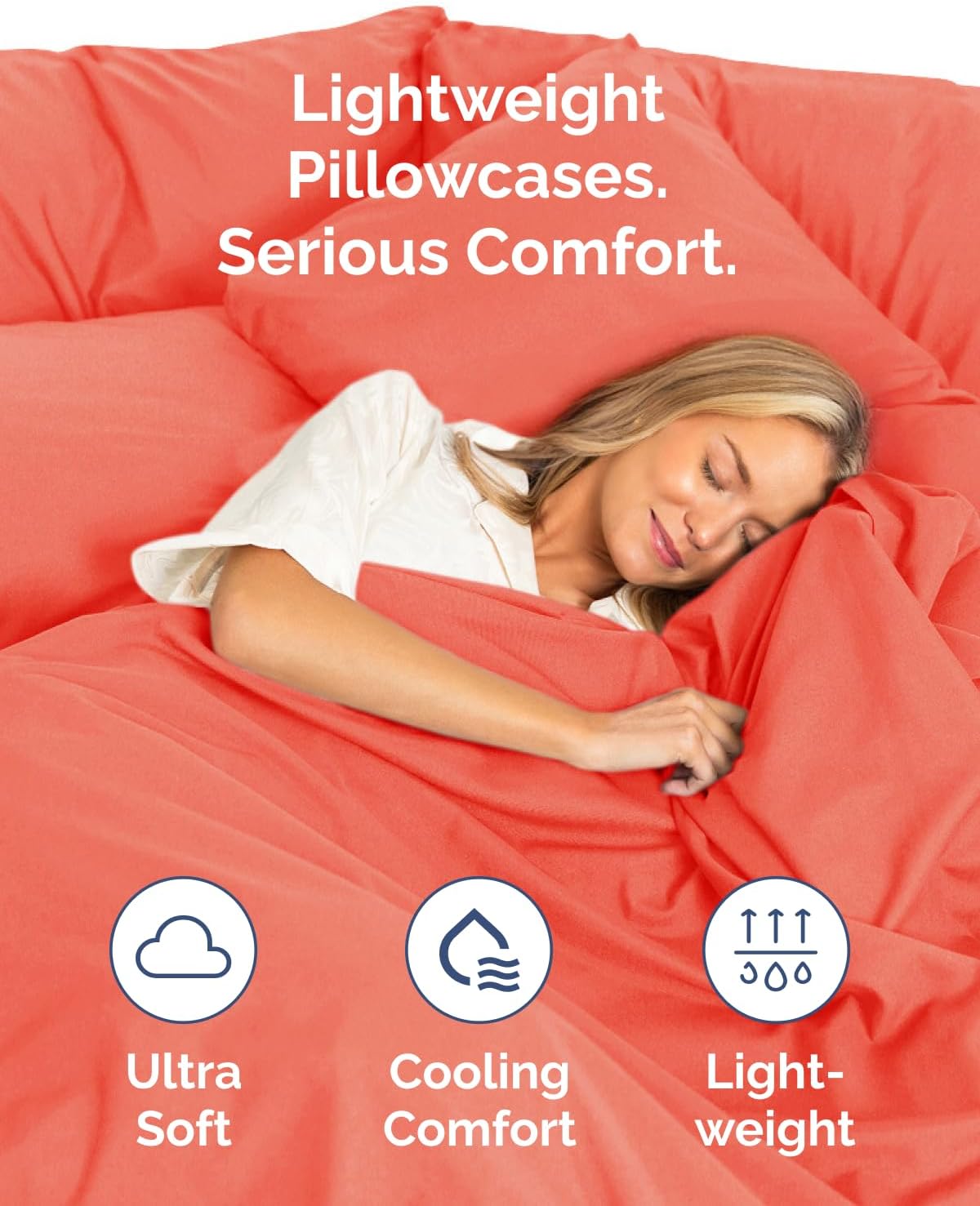 King Pillow Cases Set of 6 - Ultra Soft Hotel Quality Pillowcase Covers - Comfy, Cozy & Wrinkle Free - Shrink, Stain & Fade Resistant…