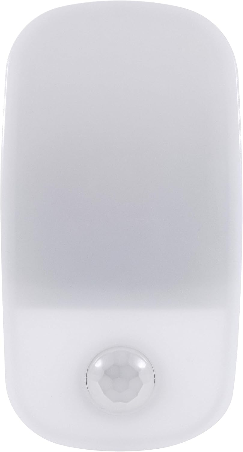 LEDVANCE Sylvania LED Mini Automatic Plug-in Night Light with Sensor, Motion Activated, Dusk to Dawn, Warm White, Plug-in Type - 4 Pack…