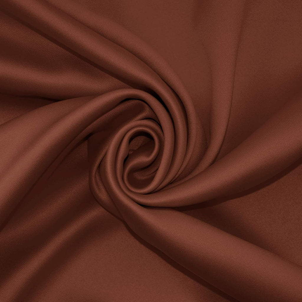 Sun Zero Nordic 2-pack Theater Grade Extreme 100% Blackout Grommet Curtain Panel Pair, 52" x 96", Terracotta