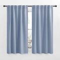 NICETOWN RV Curtains for Camper Windows - (Vintage Blue Color) 42x50 Inch, 2 Panels Set, Thermal Insulated Room Darkening Blackout…