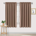 DWCN Blackout Curtains for Living Room Thermal Insulated, Energy Saving & Noise Reducing Bedroom Curtains, Khaki, W 70x L 72 Inch, Set of…