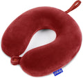 Fabuday Neck Pillows for Travel - Airplane Pillow for Long Flight with Attachable Snap Strap Washable Cover, Memory Foam Travel Rest Pillow…