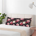 Outdoor Pillows Body Pillow Cover Rose Lumbar Body Pillow Case Protector Blossom Roses Body Cushion Covers Bed Body Pillowcases for…