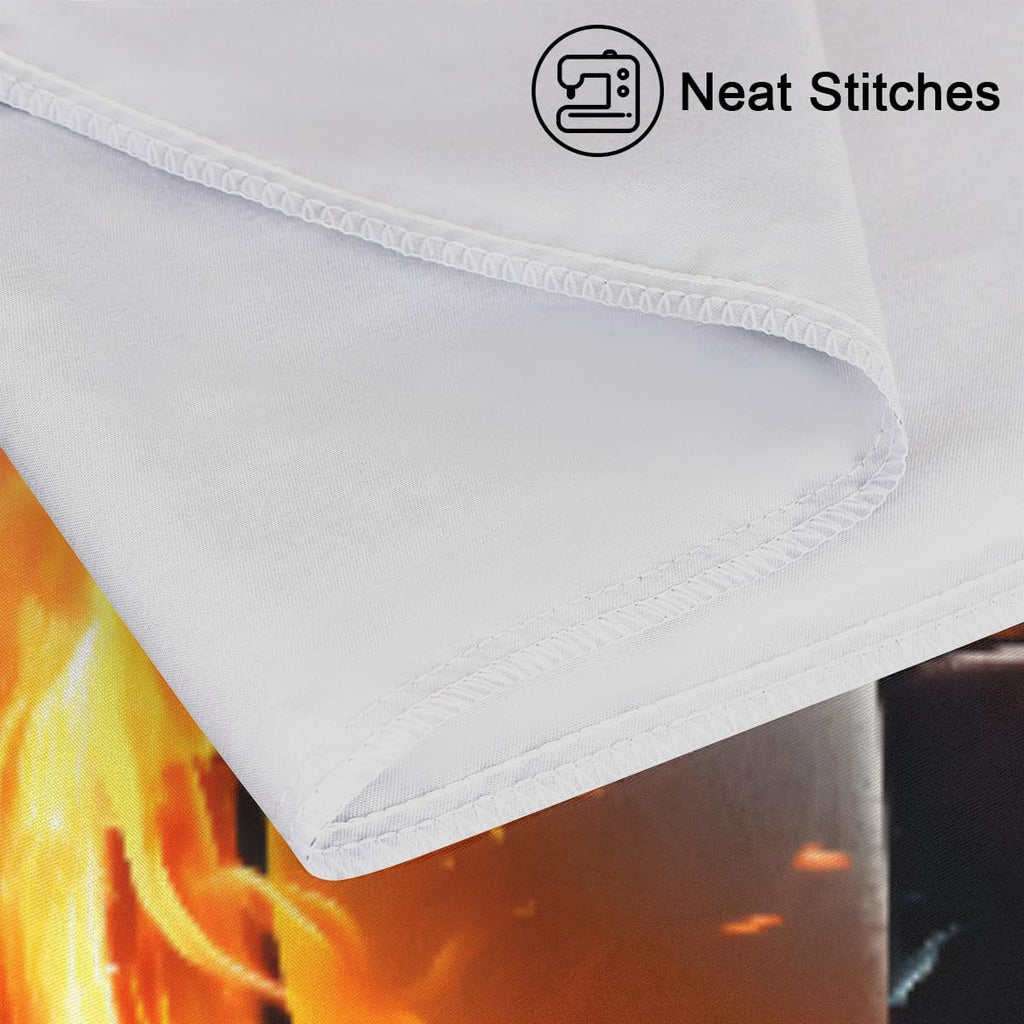 Football Sports Fire Satin Pillowcase for Hair and Skin Soft Silk Pillow Cases with Envelope Closure Cooling Pillow Case Slip 15.99…