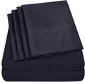 Cal King Size Bed Sheets - 6 Piece 1500 Supreme Collection Fine Brushed Microfiber Deep Pocket California King Sheet Set Bedding - 2…