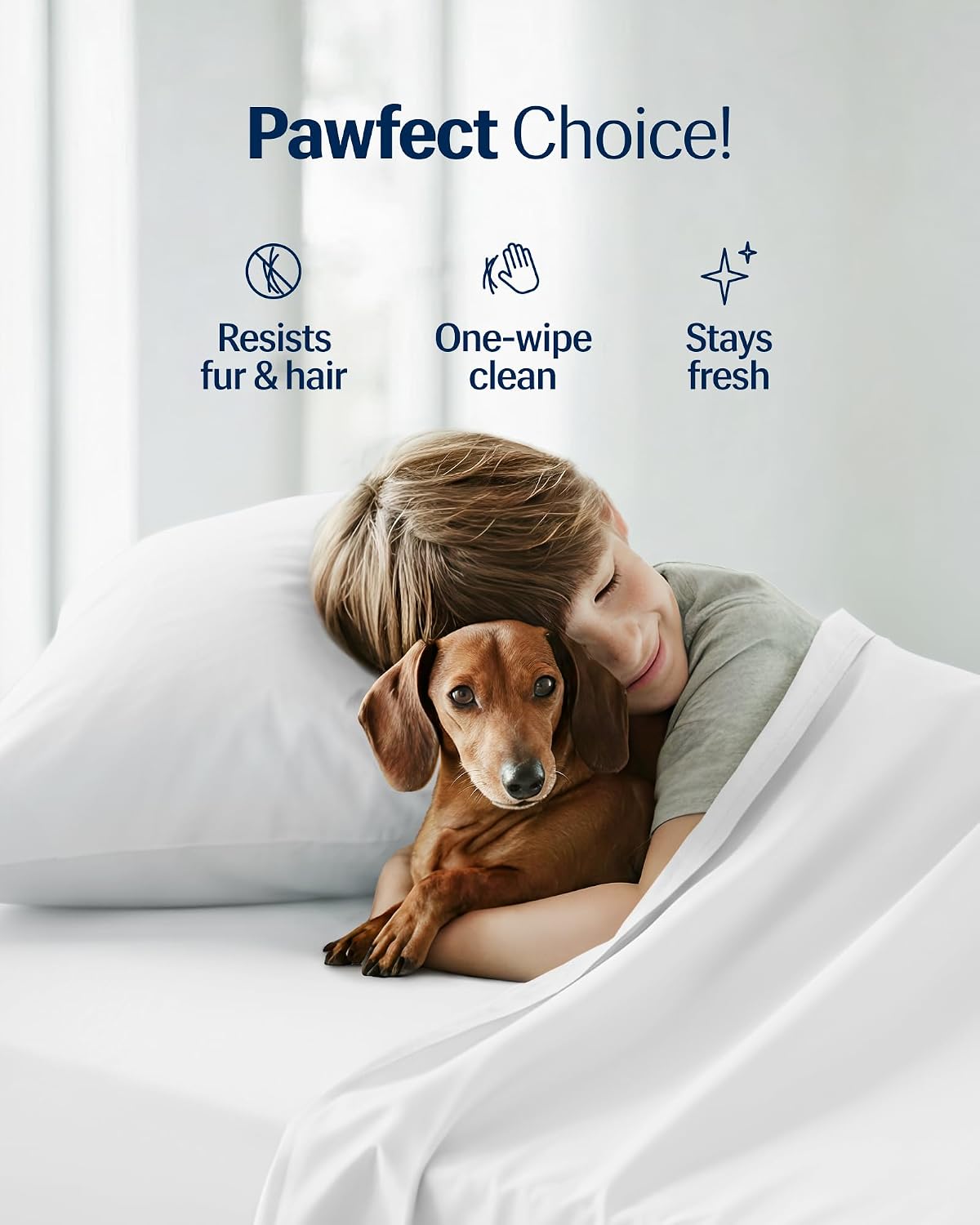 Rest ® Evercool®+ Cooling Pillowcases King - 2 Pillowcase for Sensitive Skin, Silver Infused Fabric for Hygienic Sleep, Silky Smooth for Cu…