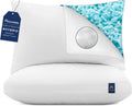 ACCURATEX Hybrid Pillow for Sleeping, Adjustable Shredded Memory Foam Pillow Core with Fluffy Down Alternative Fill Removable Cotton…