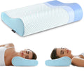 Ylekto Memory Foam Pillows Neck Pillow for Sleeping, Ergonomic Cervical Pillow Bed Pillow for Side Back Stomach Sleeper, Orthopedic Contour…