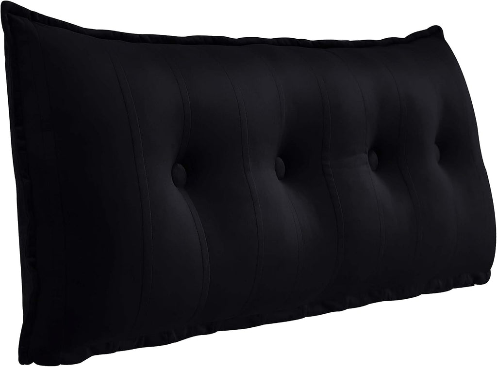 JohnearHomeFashionDecorLife Johnear Bolster Pillow Headboard Backrest Pillow Velvet Large Daybed Cushion Lumber Back Pad Support Positionin…