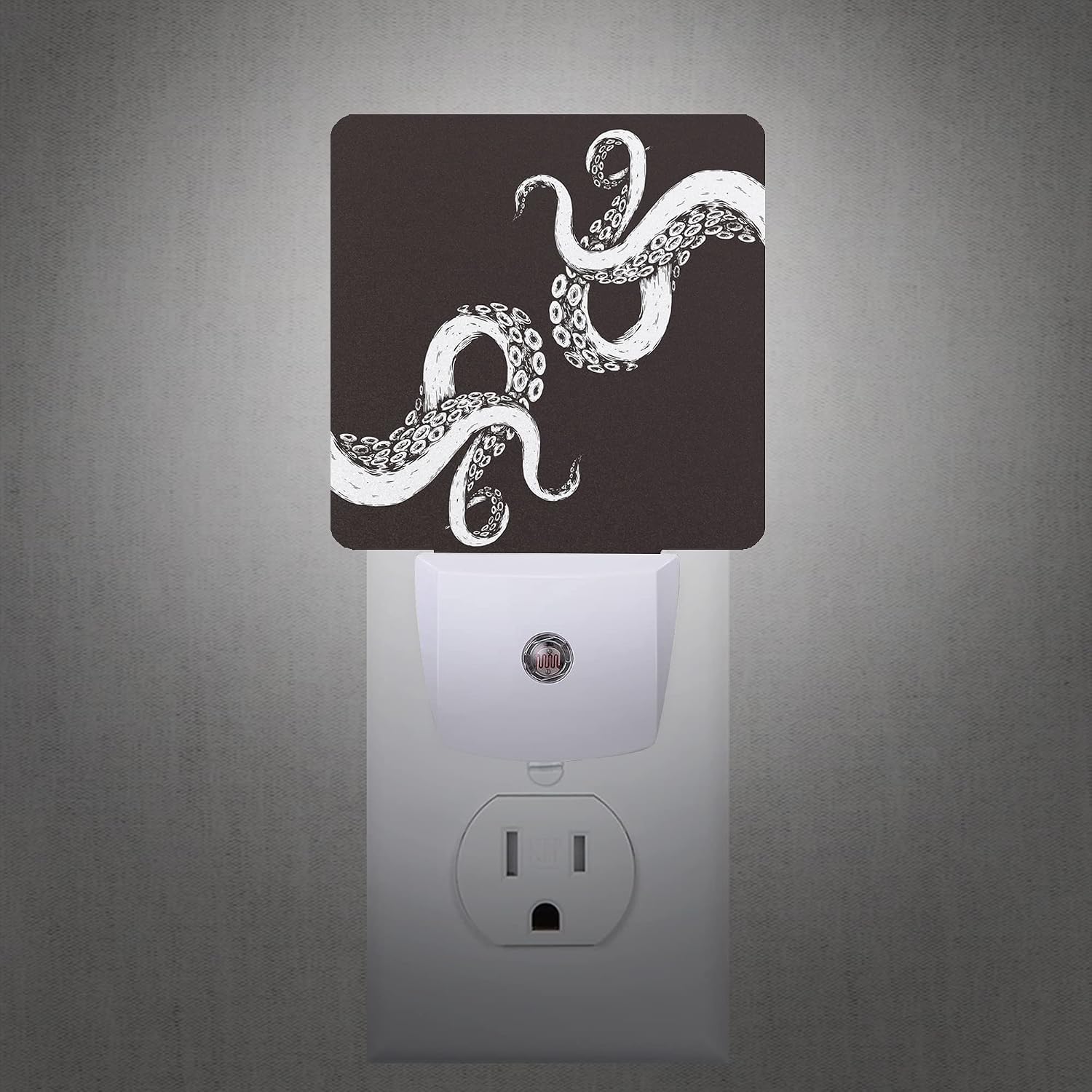 Octopus Night Light Plug-in LED Nightlights Auto Sensor Night Lamp Dusk-to-Dawn Lamp Home Decor for Nursery Children Girls Boys