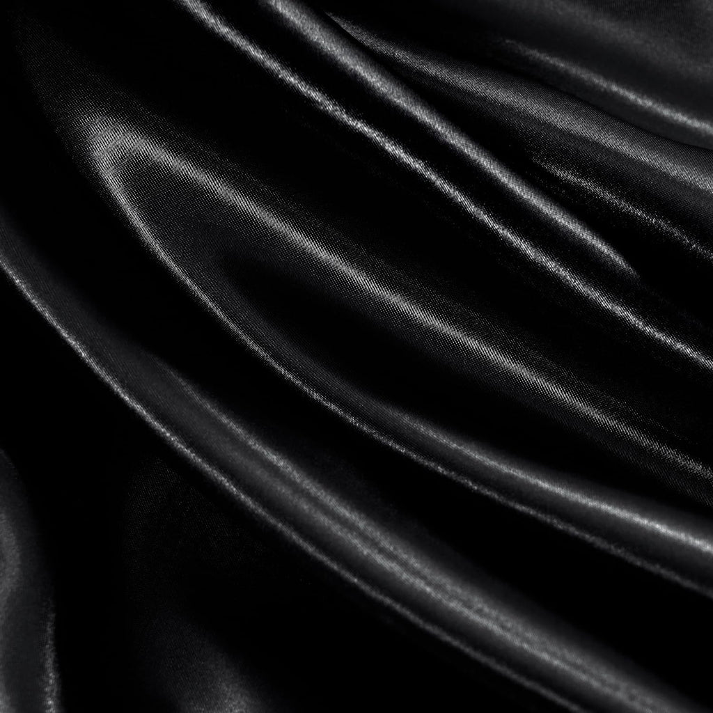Golal Satin Sheets California King Size - 4 Pieces Luxury Silky Soft Bed Sheets, Wrinkle-Free Black Satin Silk Sheet Set with 1 Deep Pocket…