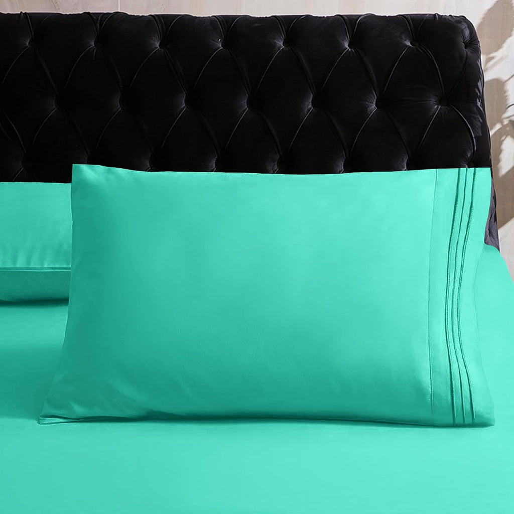Mocassi Twin XL Sheet Set - Luxury Hotel 1800 Premier Bedding Sheets & Pillowcases - Ultra Soft Breathable & Cooling Bed Sheets - Deep…