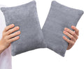 1 MIDDLE ONE 2 Pack Small Pillow, Cooling Memory Foam Mini Pillow 11 X 7 Inches for Sleeping, Travel, Neck, Knee Support, Tiny Cushion…