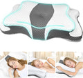 CHxxy Cervical Neck Pillow for Sleeping, Contour Memory Foam Pillows, Ergonomic Side Sleeper Pillows for Adults, Orthopedic Neck Support Pi…