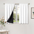BGment Short Blackout Curtains for Small Window 40 Inch Long, Thermal Insulated Full Room Darkening Bedroom Curtains Noise Cancelling…