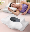 Emircey Sleep Cervical Neck Pillow Sleeping, Ergonomic Contour Side Sleeper Pillows Adults, Cooling Orthopedic Pillow Suppo…