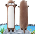 Large Otter Stuffed Animal,20” Long Otter Plush, Cute Plushies Animals Body Pillow, Kawaii Big Plush Toys Animal Gifts, Anime Sleeping…