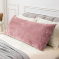 Bedelite Body Pillow Cover with Zipper Closure, Super Soft and Cozy Fuzzy Fleece Pillowcase 20 x 54 Inches, Luxury Fluffy Plush Long Body P…