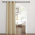 Rybhome RYB HOME Blackout Curtains Thermal Insulating Privacy Temporary Door Curtains for Bedroom Closet Doorway Accordion Door Interior Li…