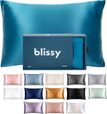 Blissy Silk Pillowcase - 100% Pure Mulberry Silk - 22 Momme 6A High-Grade Fibers - Silk Pillow Cover for Hair & Skin - Regular, Queen &…