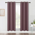 NICETOWN Modern Blackout Curtains Noise Reducing, Thermal Insulated and Privacy Room Darkening Drape Panels for Boy's Guest Room Door…