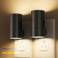 VOLISUN Night Light, Dimmable Led Night Lights Plug into Wall, Amber/3000K/4500K, 0-100LM Adjustable Brightness, Dusk to Dawn Nightlight…