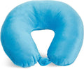 WorldsBest Wolf Essentials Adult Cozy Soft Microfiber Neck Pillow for Travel – Compact, Machine Washable - Perfect for Airplane, Car, or Ho…