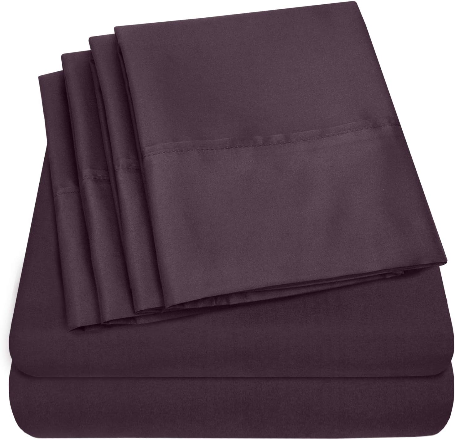 Twin Size Bed Sheets - 4 Piece 1500 Supreme Collection Fine Brushed Microfiber Deep Pocket Twin Sheet Set Bedding - 1 EXTRA PILLOW CASES…
