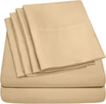 Twin Size Bed Sheets - 4 Piece 1500 Supreme Collection Fine Brushed Microfiber Deep Pocket Twin Sheet Set Bedding - 1 EXTRA PILLOW CASES…