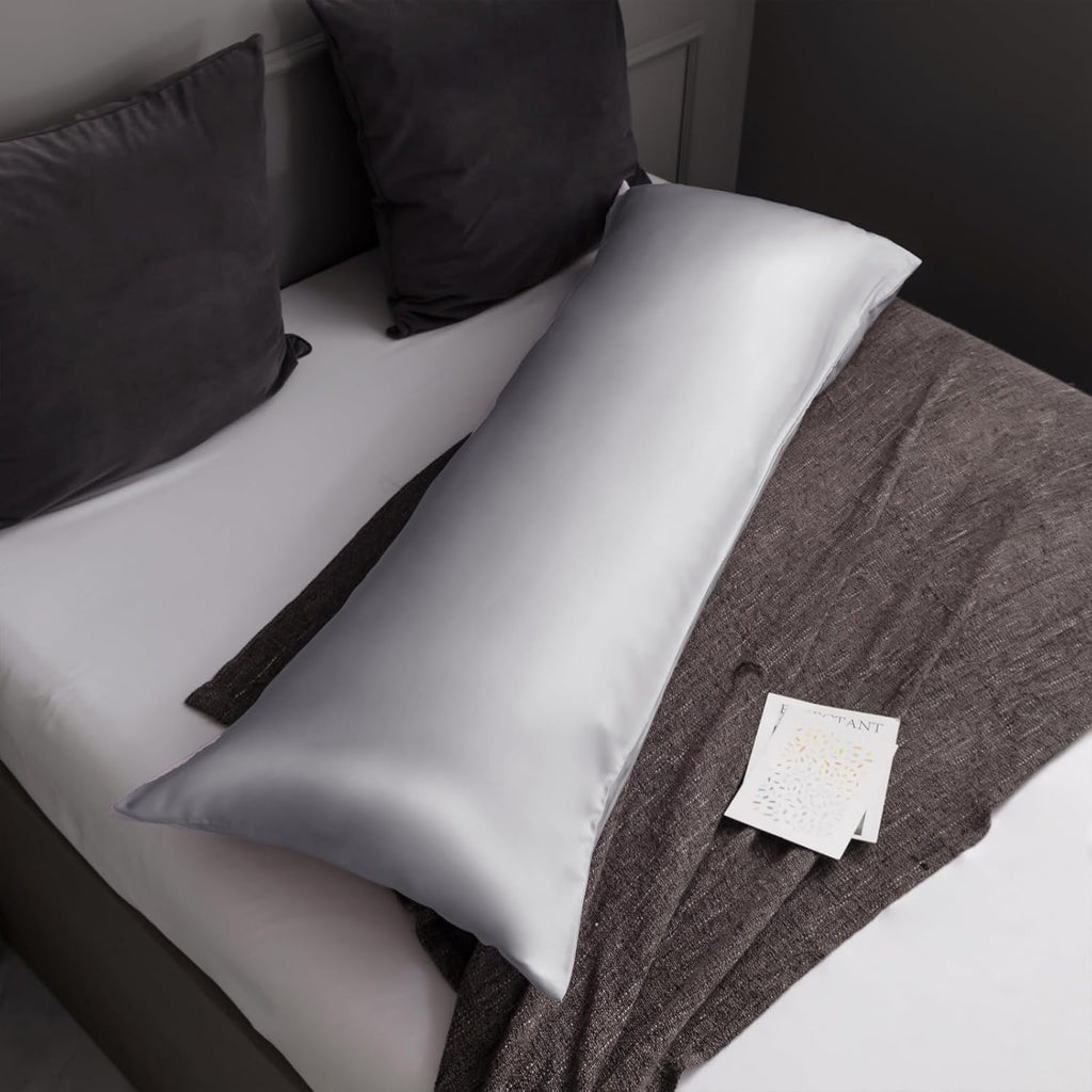 TELUS Body Cooling Pillow Case Cover, Bamboo Rayon & Lyocell Pillowcase with Zipper Closure, Breathable Pillow Case for Hot Sleepers and…