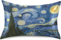 Blueangle Van Gogh The Starry Night Art Satin Pillowcase for Hair and Skin Silk Pillowcase, King Size(20x40 inches) - Satin Pillow Covers…