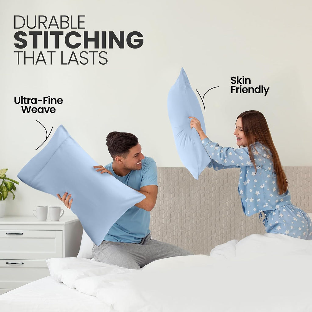 Utopiabedding Utopia Bedding Queen Pillow Cases - 2 Pack - Envelope Closure - Soft Brushed Microfiber Fabric - Shrinkage and Fade Resistant…