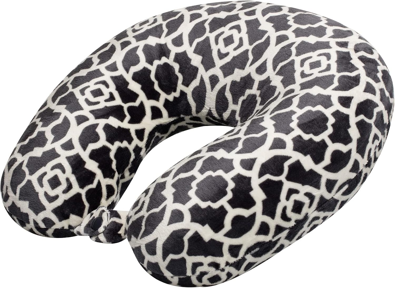 Wolf Essentials Adult Cozy Soft Microfiber Neck Pillow for Travel – Compact, Machine Washable - Perfect for Airplane, Car, or Home Use…