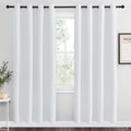 Nicetown Room Darkening Curtains for Living Room - easy maintenance Solid Thermal Insulated Grommet Room Darkening Curtains/Panels/Drapes…